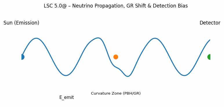 LSC neutrino propagation animation